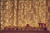Cortina De Led 500l 2,8mx2,5m Casamento