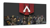 Quadro Decorativos Apex Legends em Tecido Canvas 130x60