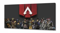 Quadro Decorativos Apex Legends em Tecido Canvas 130x60 - Foto 2