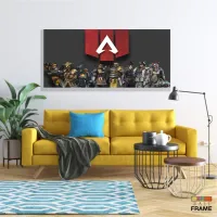 Quadro Decorativos Apex Legends em Tecido Canvas 130x60 - Foto 7