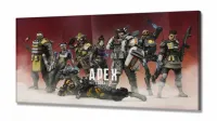 Quadro Decorativos Apex Legends em Tecido Canvas 130x60 m01 - Foto 2