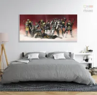 Quadro Decorativos Apex Legends em Tecido Canvas 130x60 m01 - Foto 6