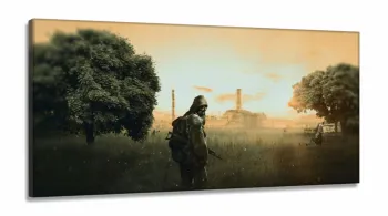 Quadro Decorativos Escape from Tarkov em Tecido Canvas 130x60