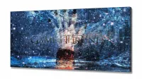 Quadro Decorativos Game of Thrones em Tecido Canvas 130x60 - Foto 2