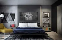 Quadro Decorativos Game of Thrones em Tecido Canvas 130x60 m01 - Foto 4