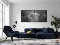 Quadro Decorativos Game of Thrones em Tecido Canvas 130x60 m01 - Foto 5