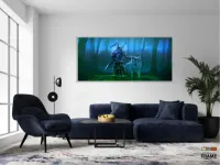 Quadro Decorativos Jogo-dark-souls em Tecido Canvas 130x60 - Foto 5