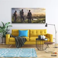 Quadro Decorativos Jogos em Tecido Canvas 130x60 - Foto 7