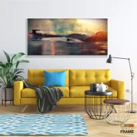 Quadro Decorativos Jogos Star Wars em Tecido Canvas 130x60 - Foto 7