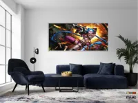 Quadro Decorativos League of Legends em Tecido Canvas 130x60 m04 - Foto 5