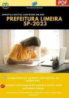 Apostila Prefeitura Limeira SP Médico Diarista Pediatra 2023