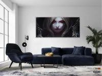 Quadro Decorativos Warcraft em Tecido Canvas 130x60 m2 - Foto 5