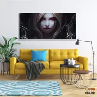 Quadro Decorativos Warcraft em Tecido Canvas 130x60 m2 - Foto 7