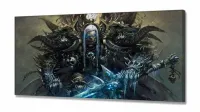 Quadro Decorativos Warcraft em Tecido Canvas 130x60 M03 - Foto 2