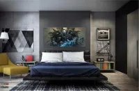Quadro Decorativos Warcraft em Tecido Canvas 130x60 M03 - Foto 4