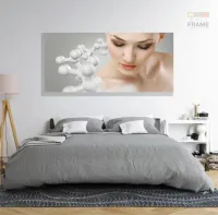 Quadro Dermatologia Estética Consultório Médico em Tecido Canvas 130x60 - Foto 6