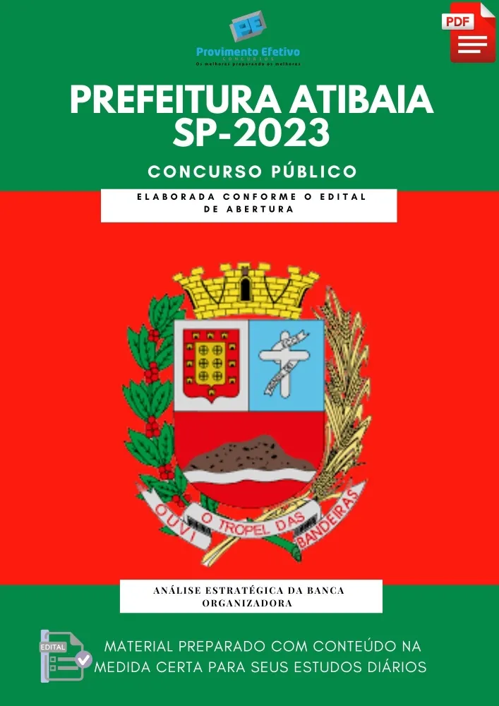 Apostila Atibaia SP 2023 