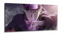 Quadro Naruto Uzumaki Para Quarto decorativo em Tecido Canvas 130x60