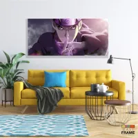 Quadro Naruto Uzumaki Para Quarto decorativo em Tecido Canvas 130x60 - Foto 7