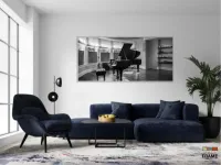 Quadro Piano Música Vintage Decorativoem Tecido Canvas 130x60 - Foto 5