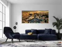 Quadro Roma Na Itália Decorativo Tela Em Tecido em Tecido Canvas 130x60 - Foto 5