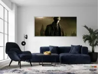 Quadro Sherlock Holmes Artístico em Tecido Canvas 130x60 - Foto 5
