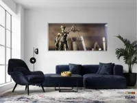 Quadros Decorativos Advocacia Deusa Escritório em Tecido Canvas 130x60 - Foto 5