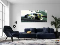 Quadros Decorativos Carros Monster em Tecido Canvas 130x60 - Foto 5