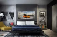 Quadros Decorativos Carros Porsche em Tecido Canvas 130x60 - Foto 4