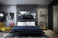 Quadros Decorativos Counter Strike Go 120x60 em Tecido Canvas 130x60 - Foto 4