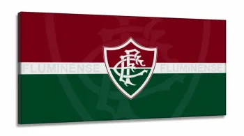 Quadros Decorativos Fluminense em Tecido Canvas 130x60