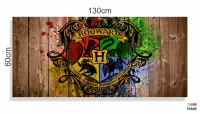 Quadros Decorativos Harry Potter em Tecido Canvas 130x60 - Foto 3