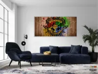 Quadros Decorativos Harry Potter em Tecido Canvas 130x60 - Foto 5