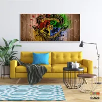 Quadros Decorativos Harry Potter em Tecido Canvas 130x60 - Foto 7