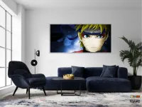 Quadros Decorativos Naruto em Tecido Canvas 130x60 - Foto 5