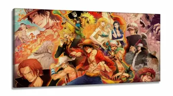 Quadros Decorativos One Piece em Tecido Canvas 130x60
