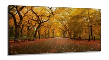 Quadros Decorativos Outono  em Tecido Canvas 130x60
