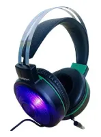 Headset Gamer Kapbom Ka-906 Com Luz Led Rgb Youtubers - Foto 2