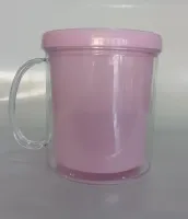 CANECA FOTO ACRÍLICA ROSQUEÁVEL 380ML - CORES CLARAS  - Foto 3