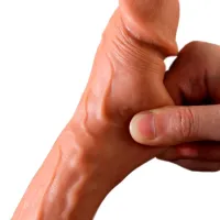 Pênis Vai e Vem, 7 Vibrações, Controle Remoto Recarregável USB - PE125 - Foto 4