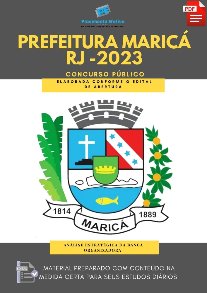 Apostila Pref Maricá RJ Ano 2023
