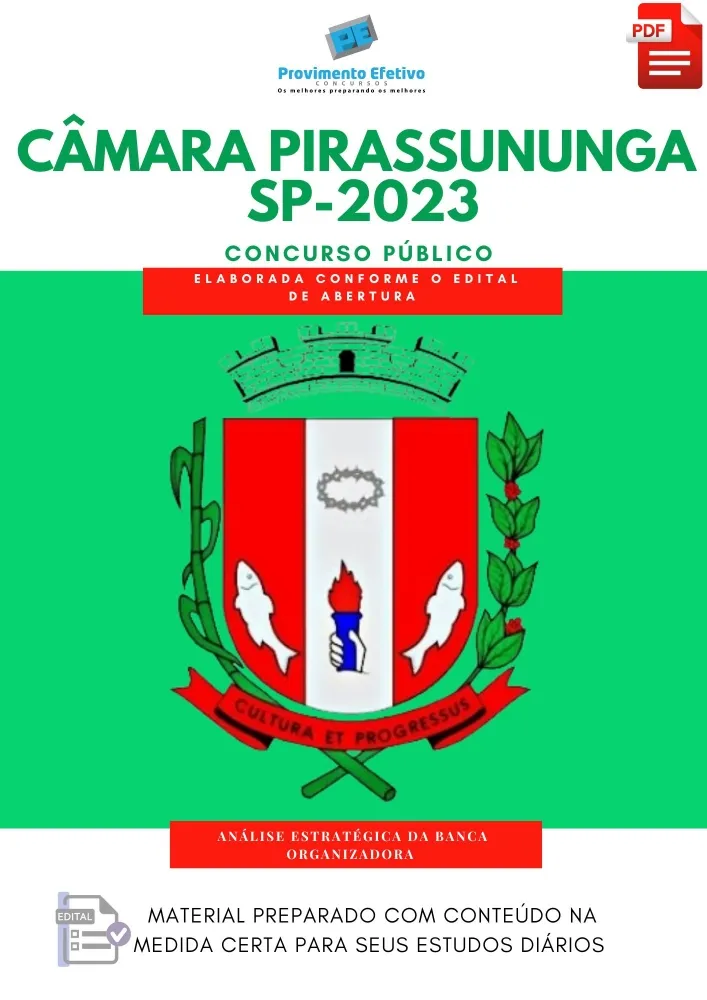 Apostila Pirassununga 2023 Câmara Imagem