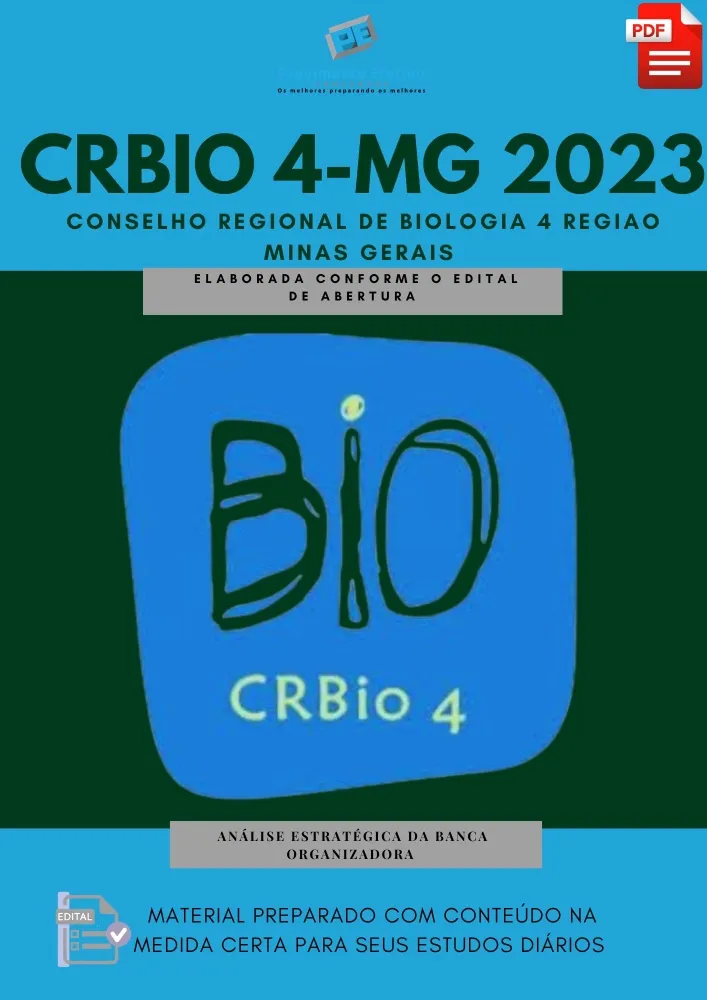 Apostila CRBio 4 MG 2023