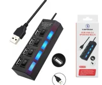HUB USB 2.0 4 Portas KAPBOM - KA-H4U
