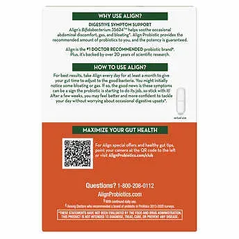 Align Daily Probiotic Supplement, 84 Capsules489 - Foto 2