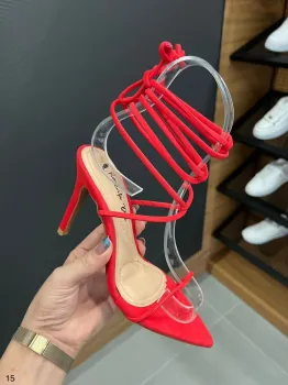 Sandália de Amarração Pimenta Doce 
