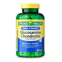 Glucosamine Chondroitin Spring Valley® Força Tripla 160unid Importado + Frete Grátis