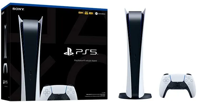 [Seminovo] Console Playstation 5 - Digital Edition - PS5 (Com Caixa)