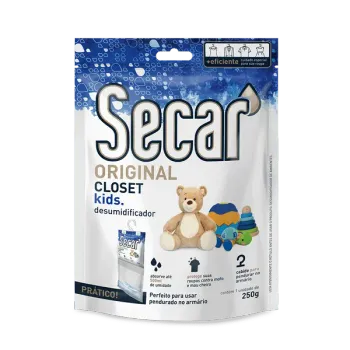 Evita Mofo Secar Closet 250g | Absorvedor de Umidade | Protege Roupas e Tecidos