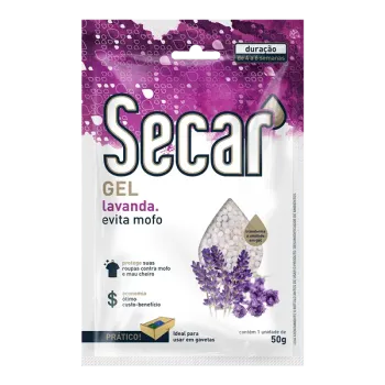 Evita Mofo Secar Desumidificador Gel 50g | Absorvedor de Umidade | Ambientes Pequenos - Foto 2